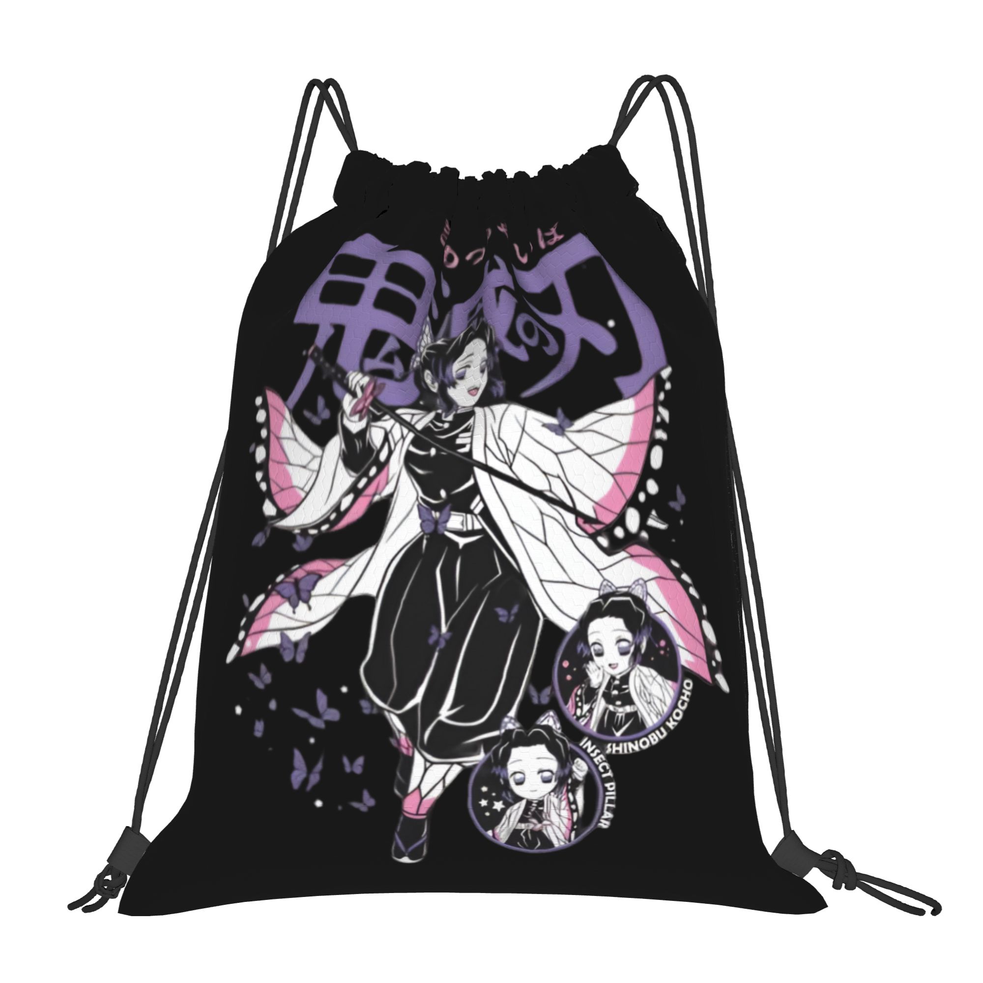 Drawstring Gym Bag - Borse con coulisse personalizzate Demon Slayers