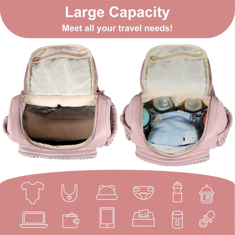 Zaino fasciatoio grande capaci - Backpack Diaper Bag recensione e prezzo