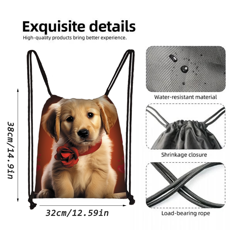 Zaino con coulisse stampato pe - Drawstring Gym Bag recensione e prezzo