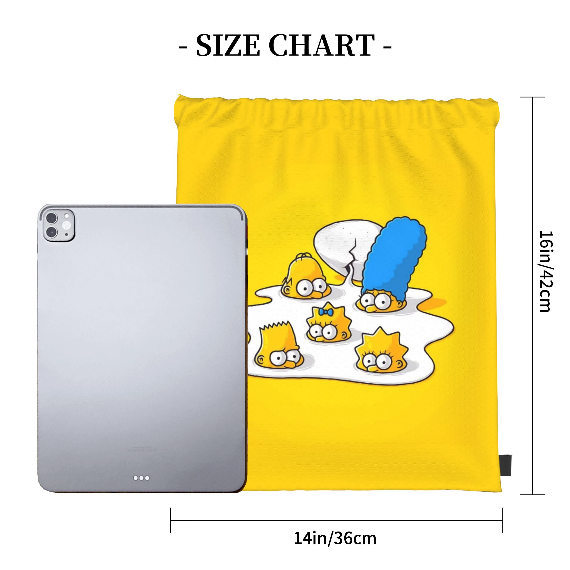 Zaino con Coulisse Simpsonsed  - Drawstring Gym Bag recensione e prezzo